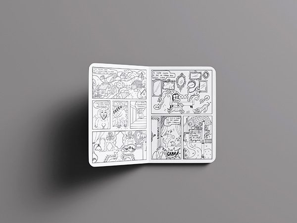 Imagen de secuencia/ cómic